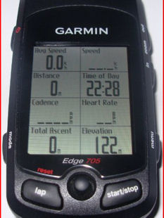 Our GPS systems - 1 of 2 Data screens - All the ride data that you could need.