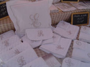 Provence market stall.