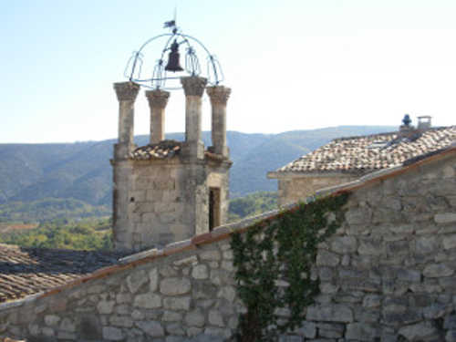 Belltower in Lacoste.