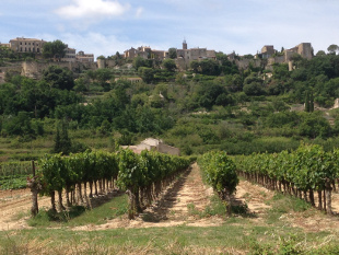 View of Menerbes, aka the Ship.